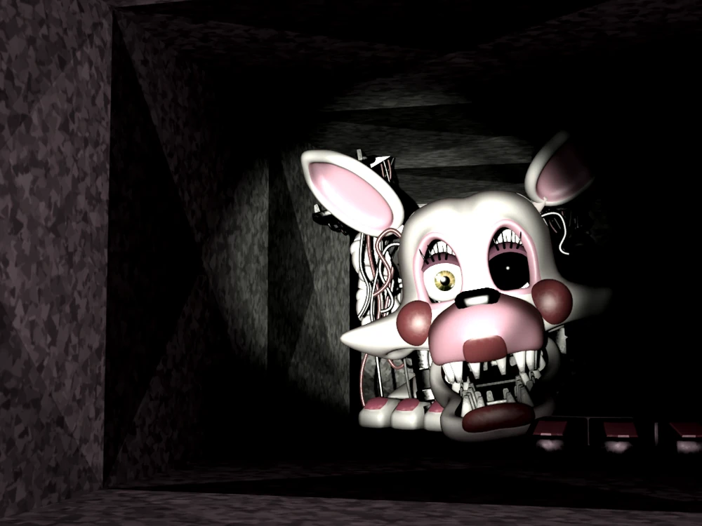 FNAF 2 - Mangle in Right Vent