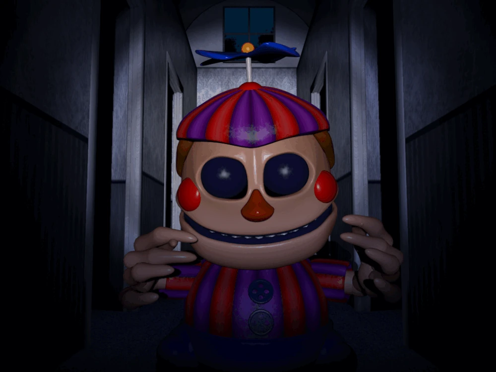 FNAF 4 - Nightmare BB Scare